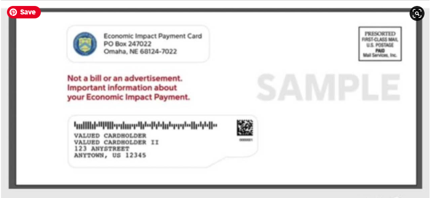 Economic Impact Payment Card