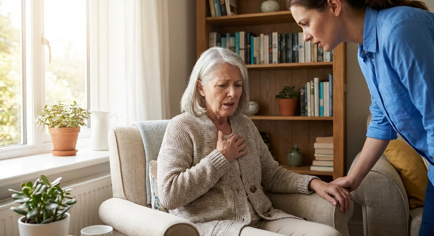 2. Shortness of Breath Without Exertion