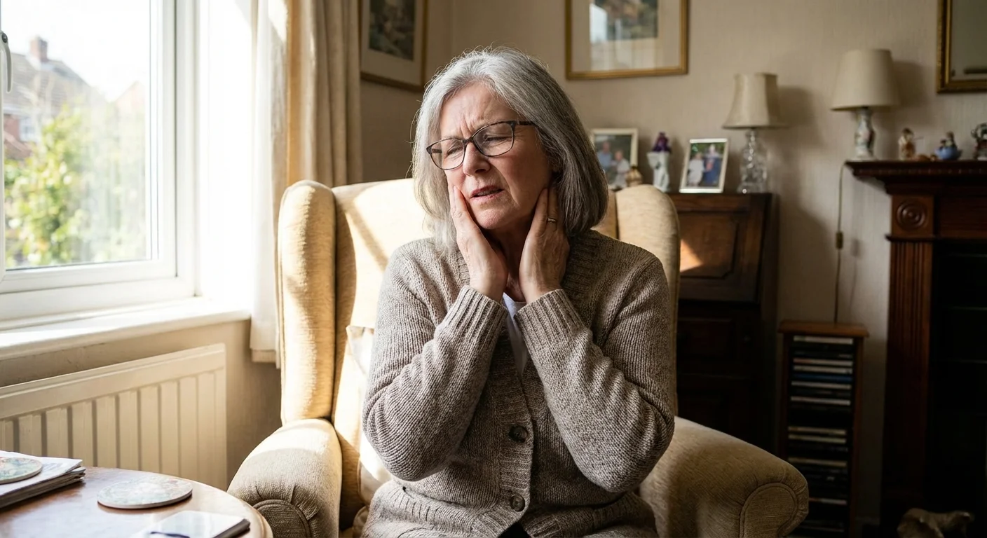 3. Discomfort in the Upper Back, Jaw, or Neck