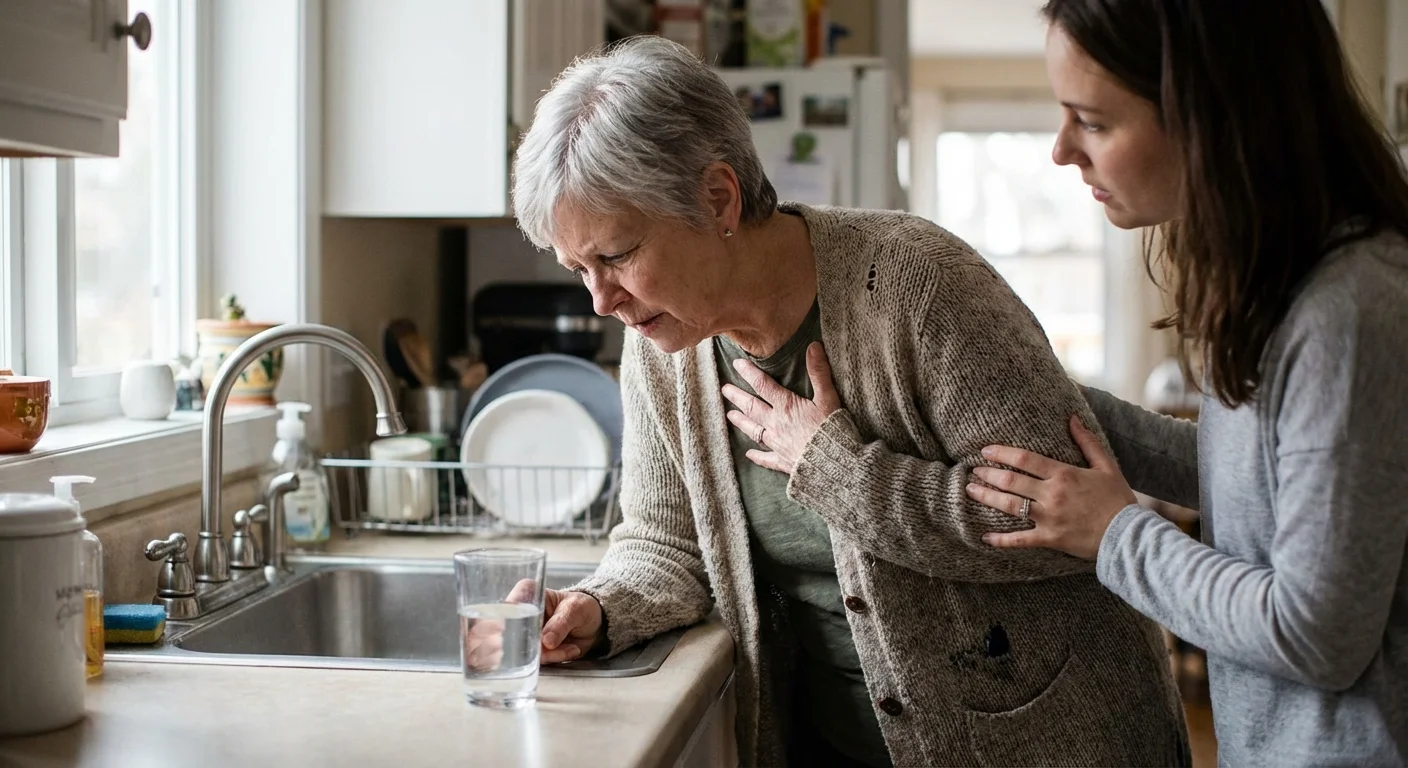 4. Sudden Nausea, Vomiting, or Indigestion