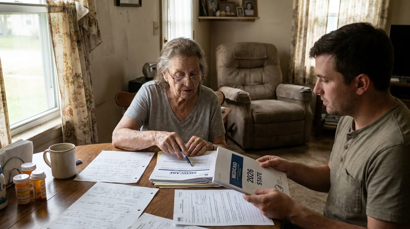 Editorial photograph illustrating: The Difference Between Medicare and Medicaid