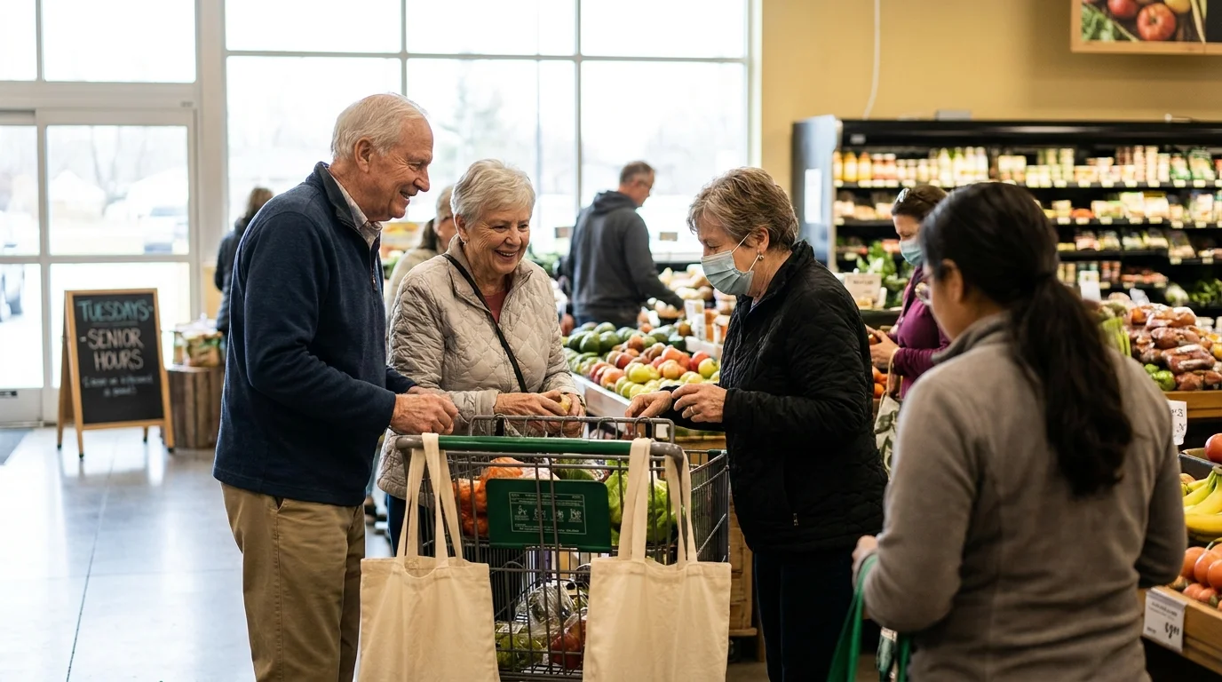 1. Dedicated Grocery Store Shopping Days