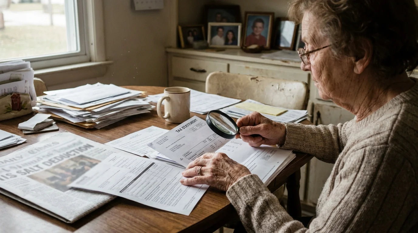 Editorial photograph illustrating: 9. Federal Deductions for State and Local Taxes (SALT)