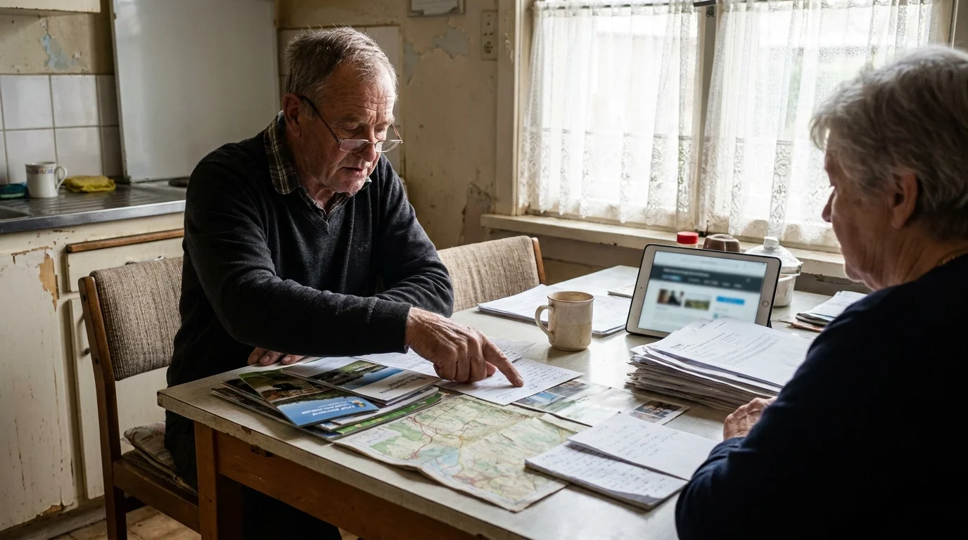 Editorial photograph illustrating: Comparing Your Transportation Options