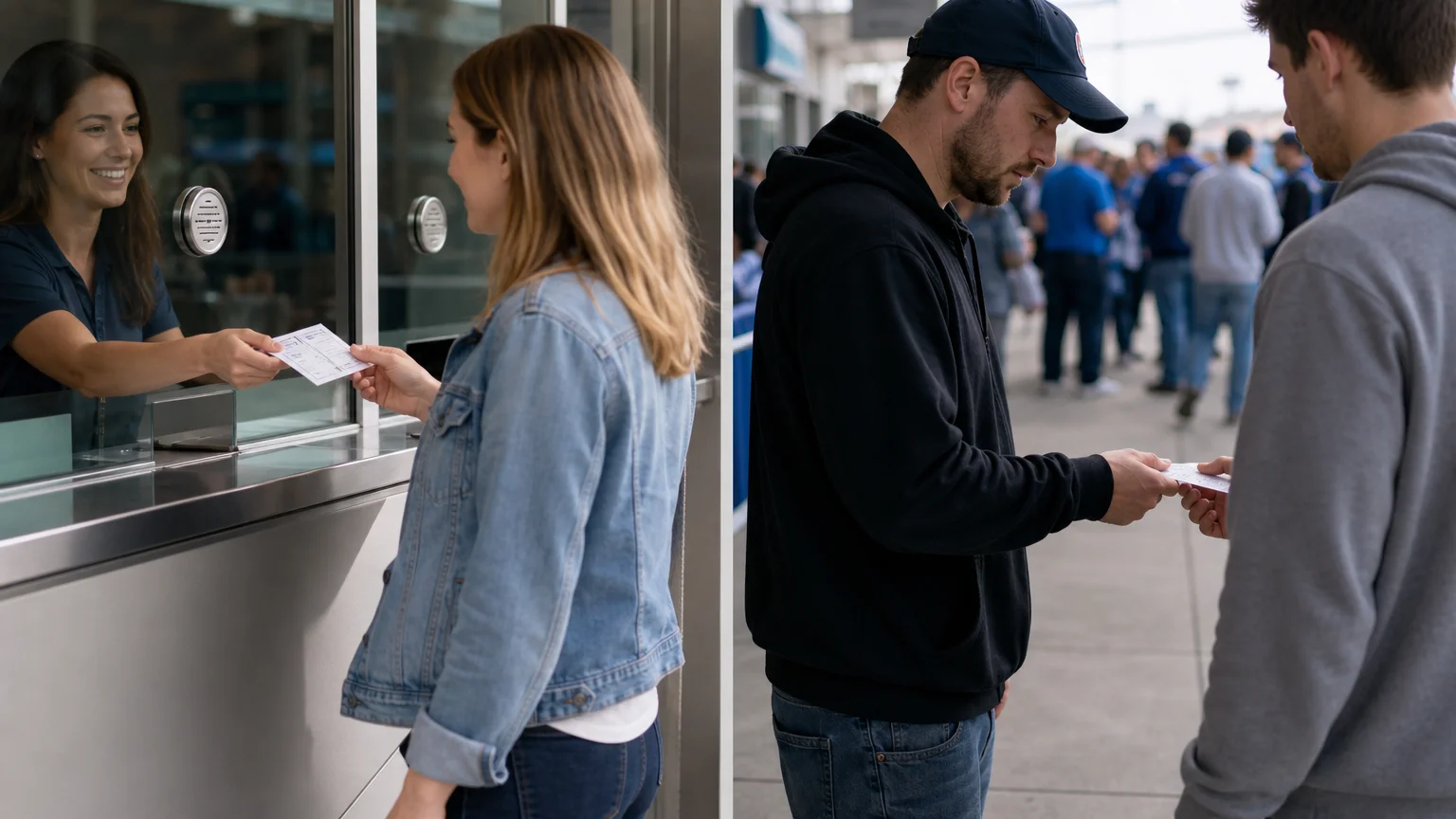 Official vs. Fraudulent Ticket Sources: A Comparison