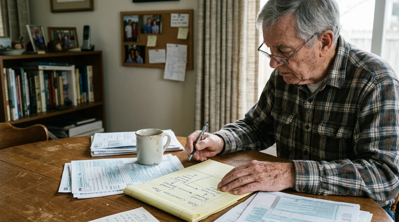 Editorial photograph illustrating: Secret 8: Strategic Roth Conversions Control Your Future Tax Bracket