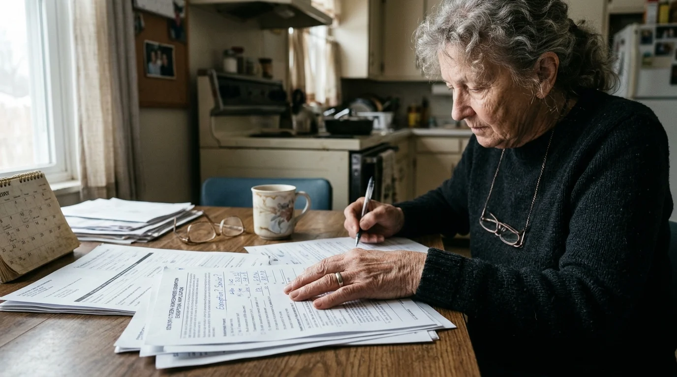 Editorial photograph illustrating: Uncovering Property Tax Exemptions for Seniors