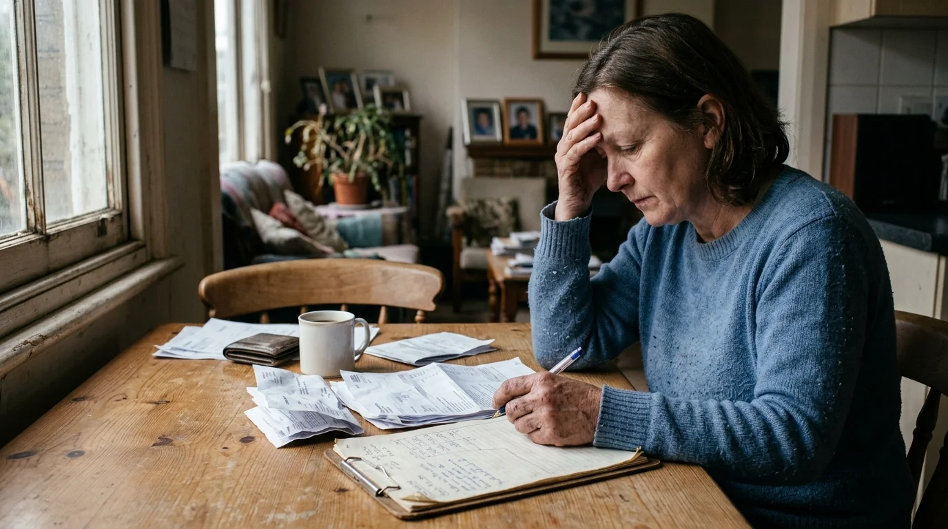 Editorial photograph illustrating: 2. Household Income Falls Below Manufacturer Poverty Guidelines