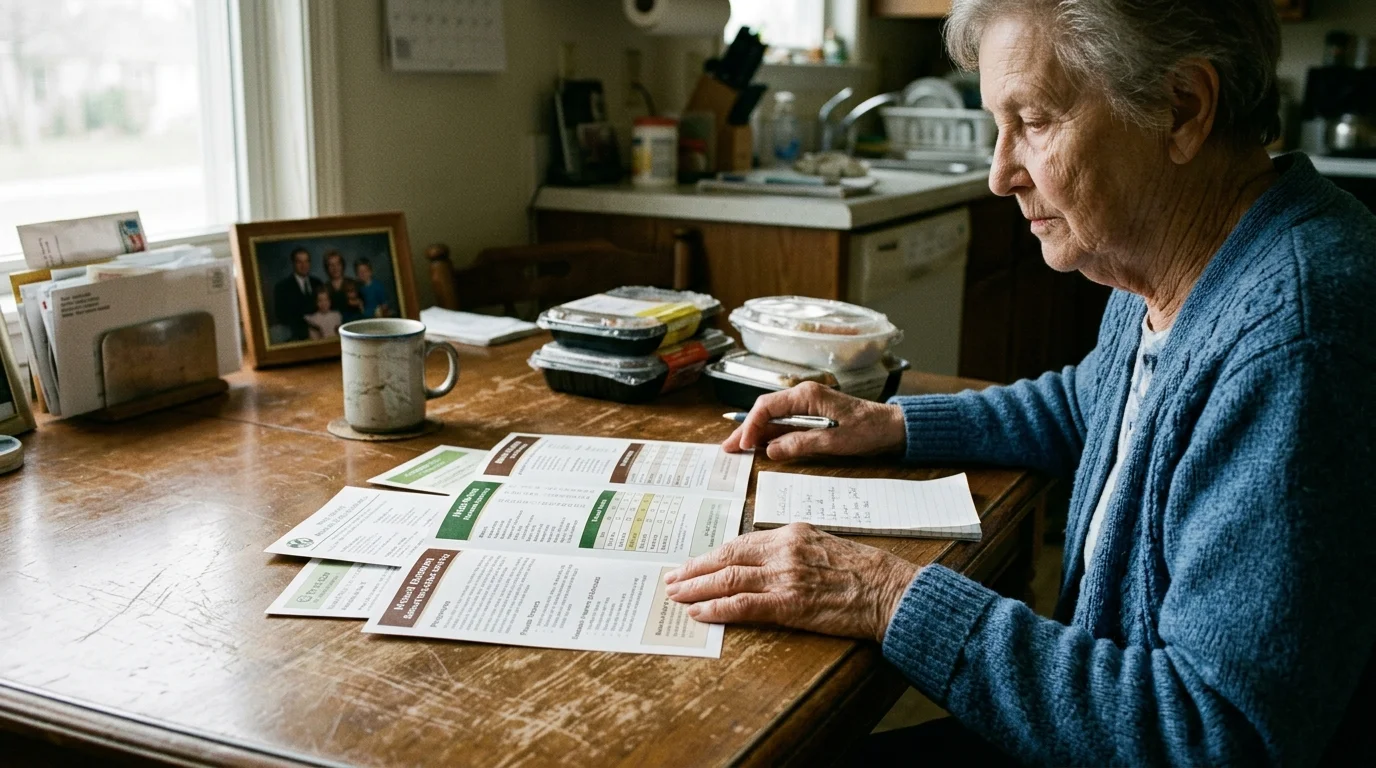 Editorial photograph illustrating: Comparing Senior Meal Delivery Programs at a Glance